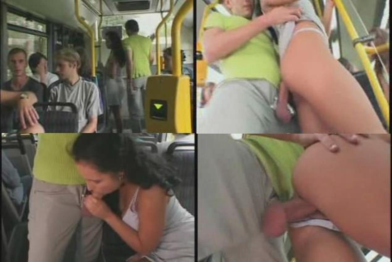 Порно В Переполненном Автобусе Бесплатно