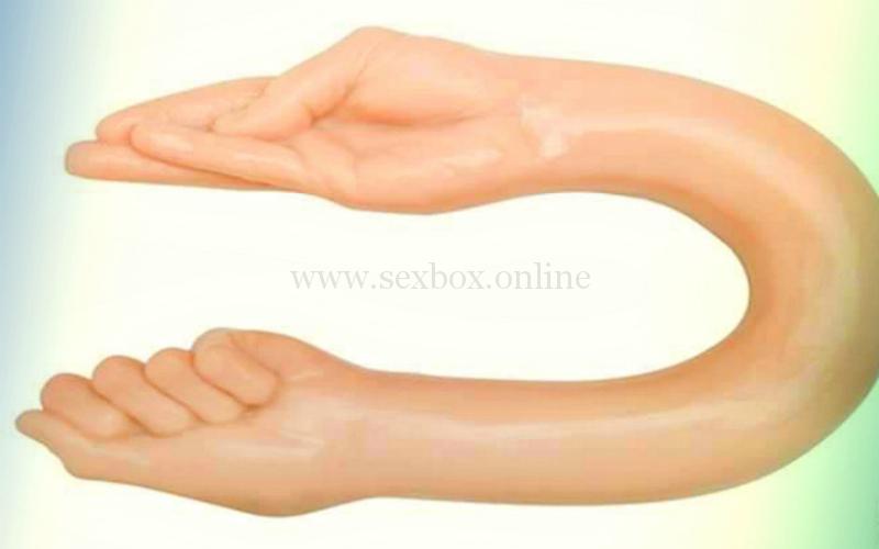 Секс-игрушка рука для двойного фистинга